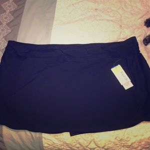 Plus size workout skort